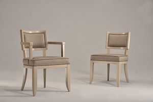 HOLLY Stuhl 8381S, Gepolsterter Stuhl aus Buchenholz, fr den Objektbereich und Hotel